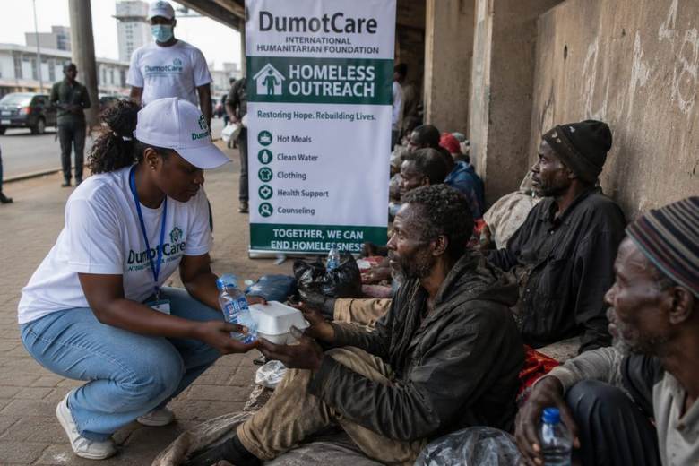 DumotCare Homeless Outreach — Restoring Hope. Rebuilding Lives.